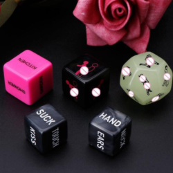 Игра кубики "Любовное приключение", 5 кубиков