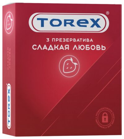 Презервативы Torex Сладкая любовь, 3 шт