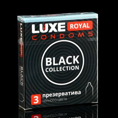 Презервативы LUXE ROYAL Black Collection