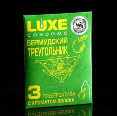 Презервативы LUXE Бермудский треугольник, 3 шт